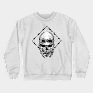 skull Crewneck Sweatshirt